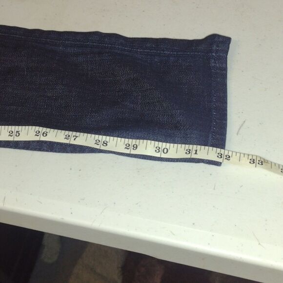 HUDSON Collin flap skinny jeans dark wash size 25 - Picture 8 of 14